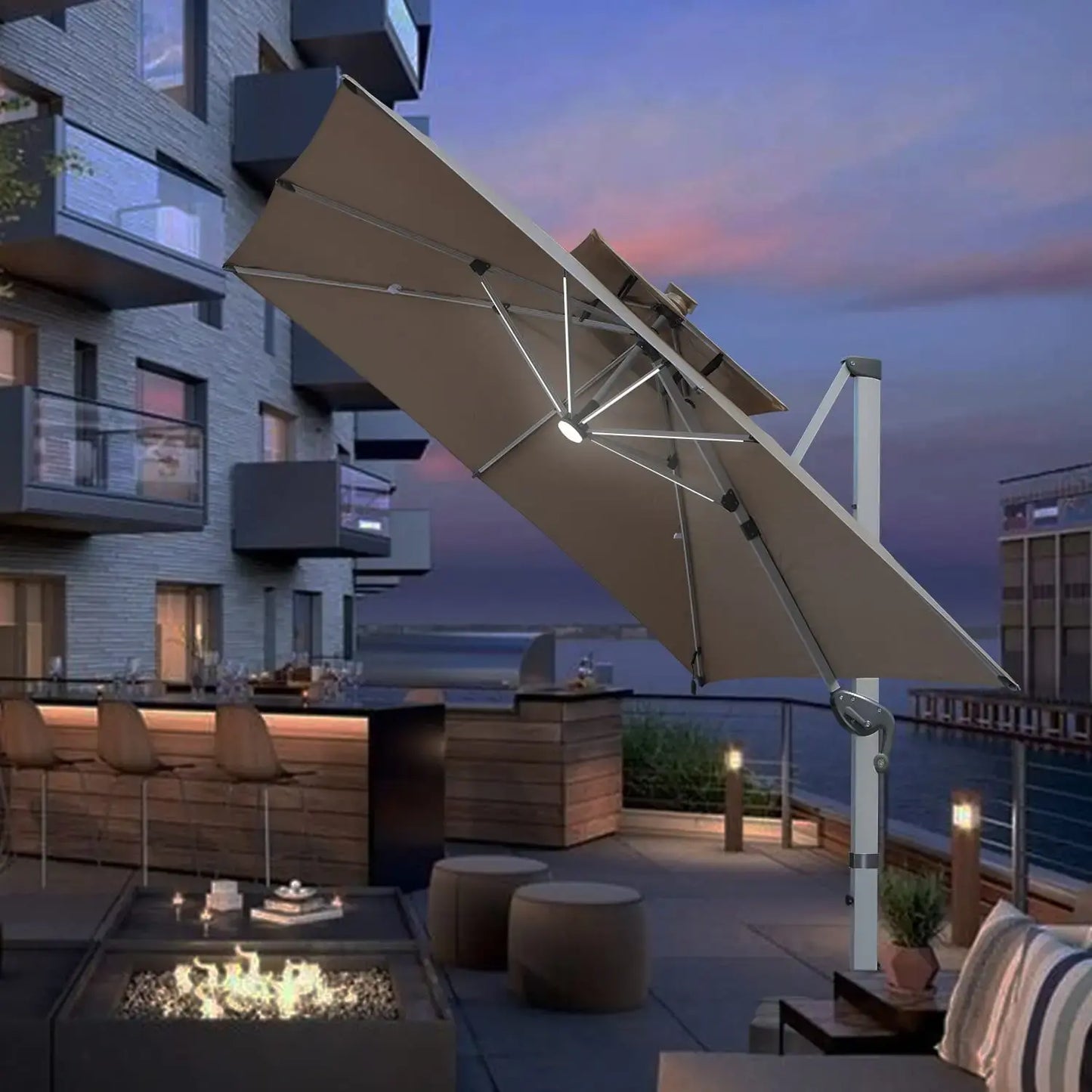 SunGlide™ Sombrilla para terraza