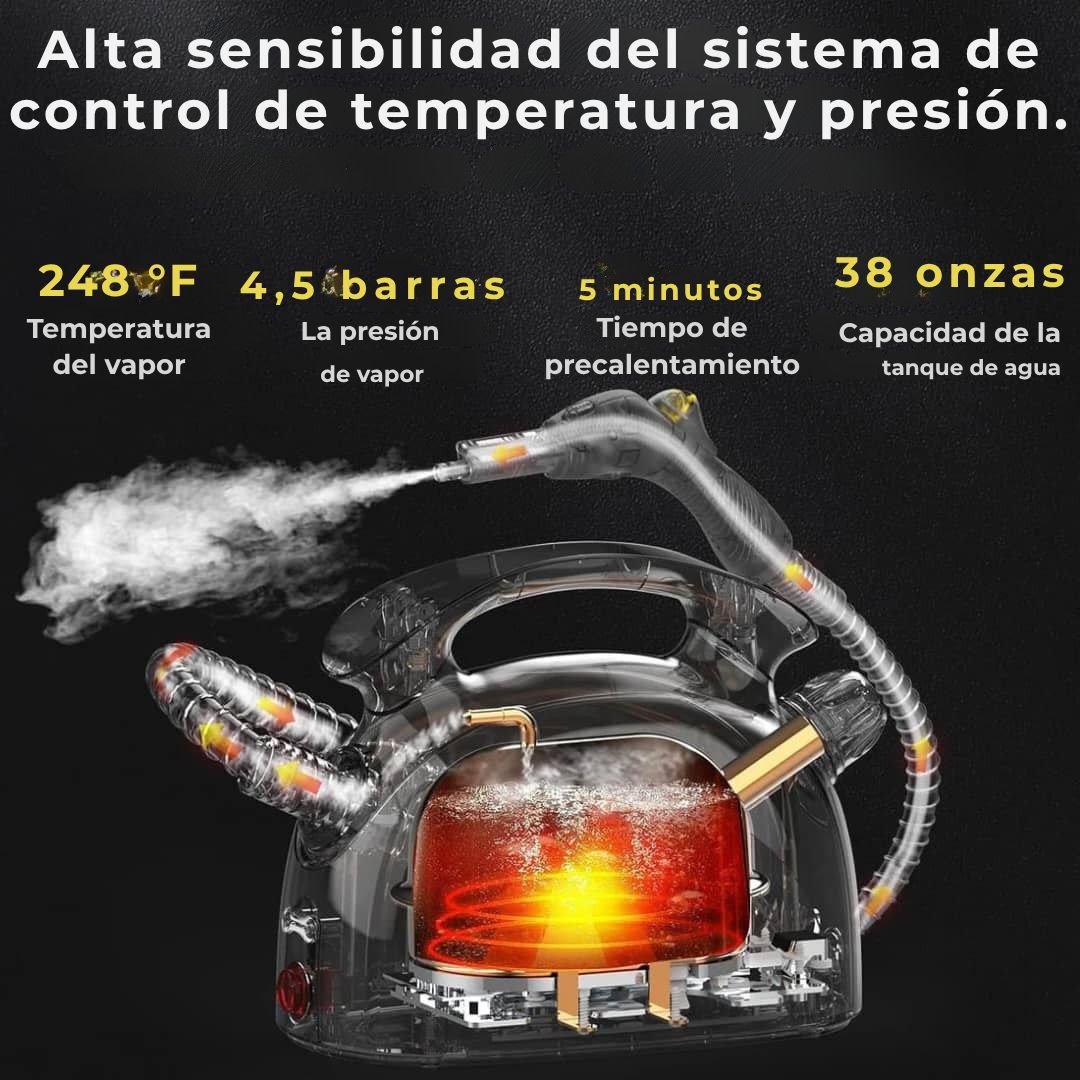 Limpiador a vapor multiusos - Limpieza natural y eficaz para su hogar