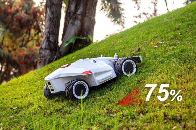 Cortacéspedes robotizados