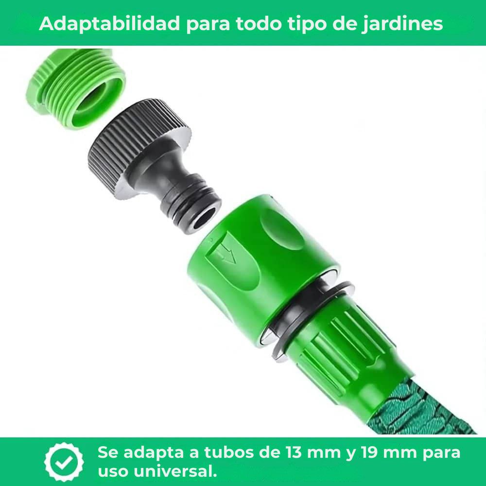 Aquaflex｜Manguera extensible para riego｜8 modos de chorro a alta presión
